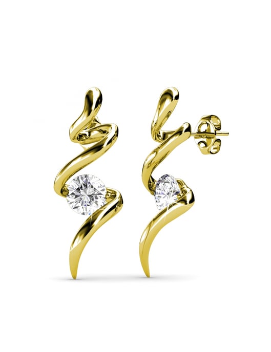 Conjuntos de Espirales - Oro y Cristal - Image 3