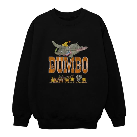 Disney Boys Dumbo The One And Only Sweatshirt (Black)