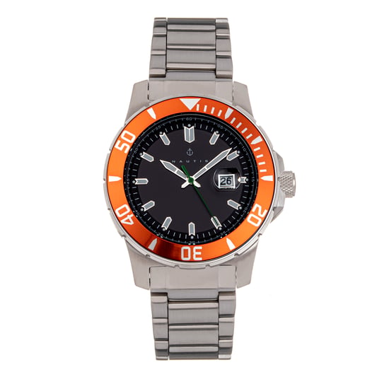 Nautis Admiralty Pro 200 Bracelet Watch w/Date