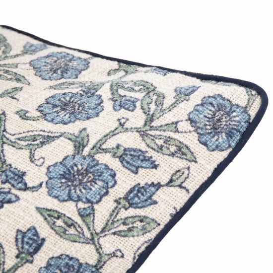 Funda de Cojín con Bordes Floral Delphine de Paoletti - Image 4
