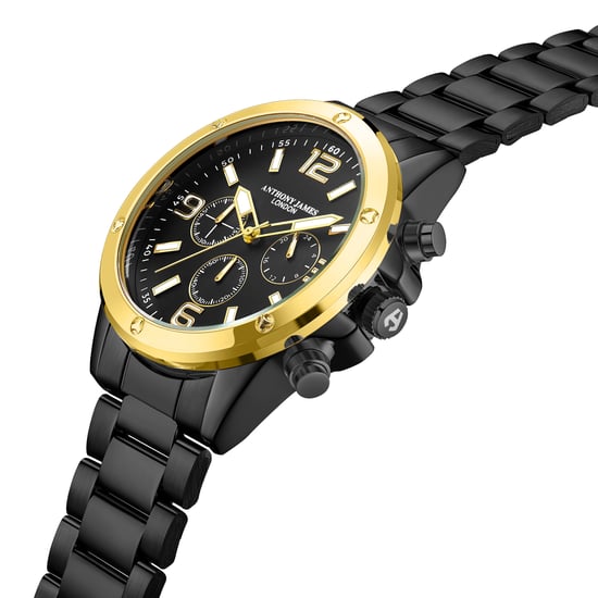 Hand Assembled Anthony James Limited Edition Grandoise Automatic Black Watch