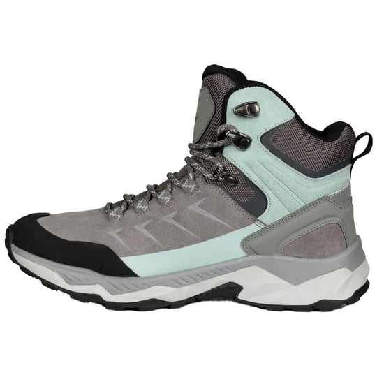 Trespass Womens/Ladies Ismay Suede Waterproof Walking Boots (Grey) - Image 2