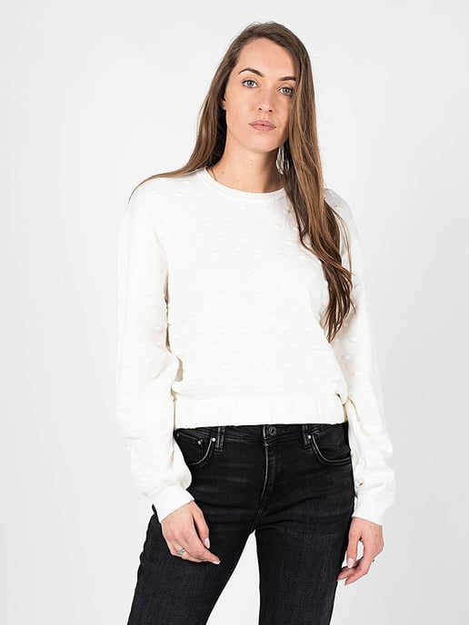 Silvian Heach Suéter de mujer cremoso - Image 3