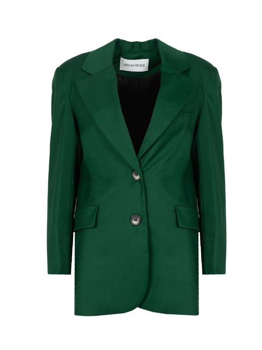 Silvian Heach Chaqueta Thomasin de mujer verde - Image 1