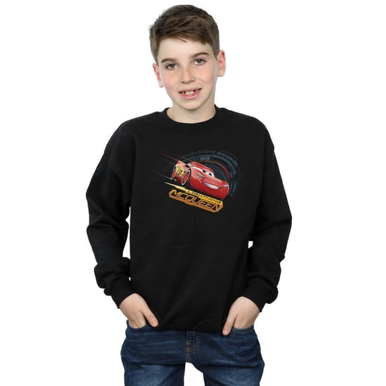 Disney Boys Cars Lightning McQueen Sweatshirt (Black) - Image 2