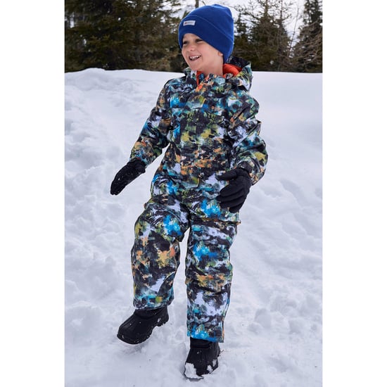 Mountain Warehouse Childrens/Kids All In One Cloud Snowsuit (Dark Khaki) - Image 1