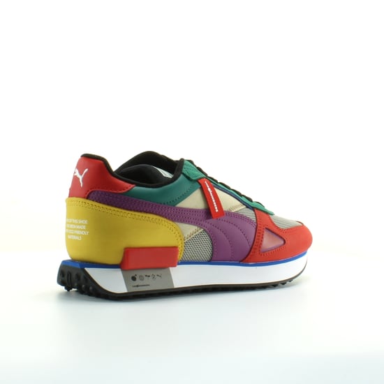Puma Future Rider HF The Hundreds Unisex Textile Lace Up Trainers 373726 01