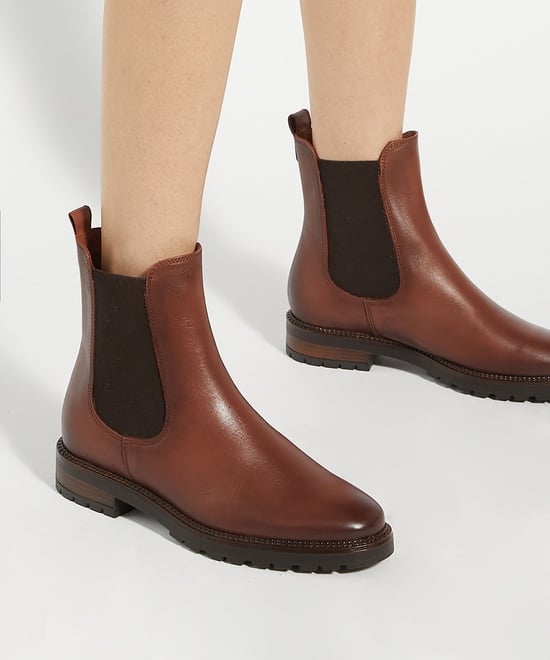 Dune Ladies Poema - Cleated Sole Chelsea Boots - Image 3