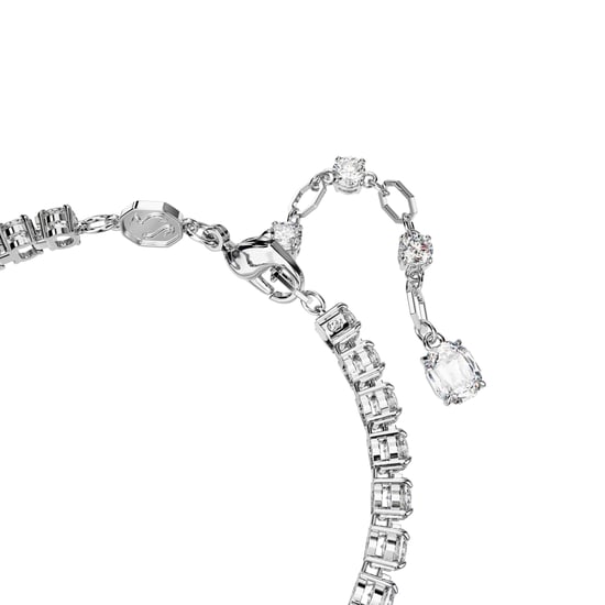 Swarovski 'Matrix' Women's Base Metal Bracelet - Silver 5666422 - Image 3