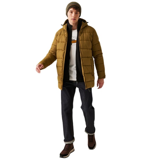 Regatta Mens Lakiver Padded Jacket (Umber)