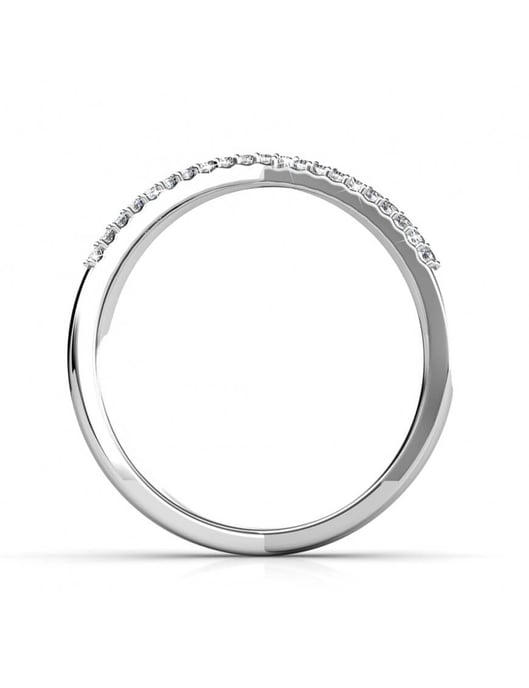 Anillo X - Plata y Cristal - Image 4