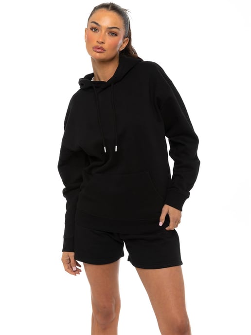 Chándal Enzo Womens Oversized Hoodie With Shorts - Image 5