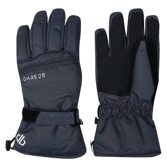 Dare 2B Mens Worthy Ski Gloves (Ebony Grey)