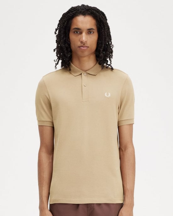 Camisa Polo de Firma Sencilla para Hombre Fred Perry - Image 1