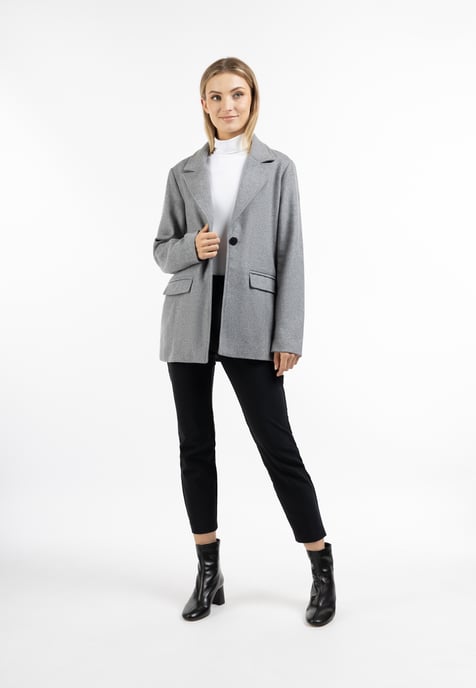 DreiMaster Classic Long Wool Blend Blazer nascita - Image 2