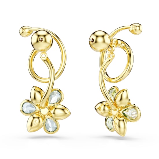 Swarovski 'Idyllia F Florere' Women's Gold Plated Metal Drop Earrings - Gold 5709025 - Image 4