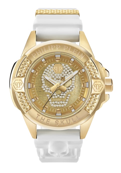 Philipp Plein The $kull Unisex's White Watch PWAAA1221 - Image 1