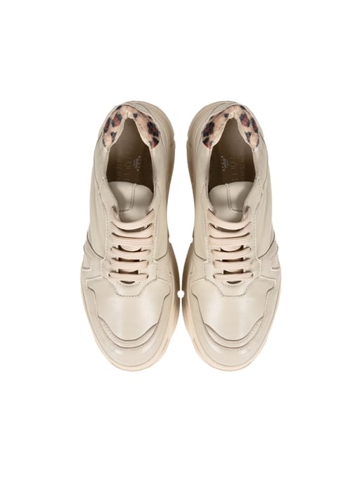 Rebel Queen by Liu-Jo Zapatillas de mujer beige - Image 4