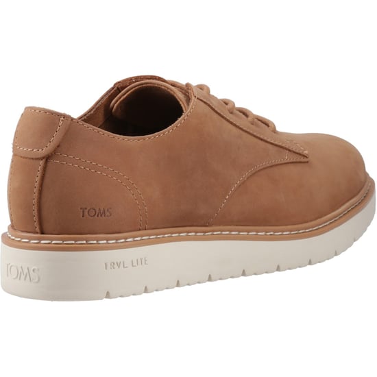 TOMS Navi TRVL LITE Leather Men's Tan Lace-Up Shoes - Image 2