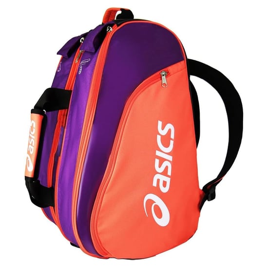 Asics Performance Medium Orange/Purple Padel Bag - Image 1