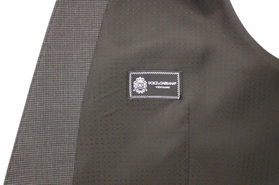 Chaleco Formal Ajustado Gray de Dolce & Gabbana - Image 6