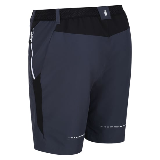 Regatta Mens Mountain II Shorts (India Grey/Black)