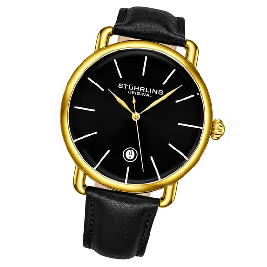 Black and Yellow Gold Agent Quartz 42mm - Image 2