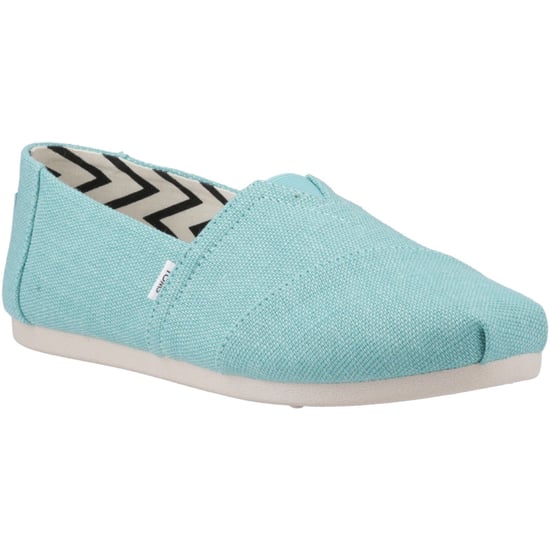 TOMS Alpargata Classic Jute Women's Aqua Espadrilles - Image 1