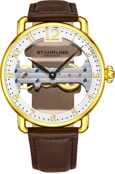 Brown and Yellow Gold Bridge Quartz 42mm - Image 2