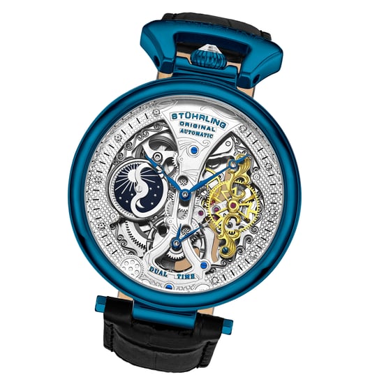 Blue Emperor’s Grand DT Automatic 46mm Skeleton - Image 2