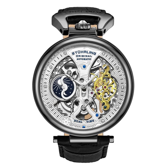 Black Emperor’s Grand DT Automatic 46mm Skeleton - Image 1