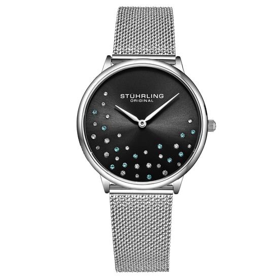 Silver and Black Symphony Quartz 38mm - Image 1