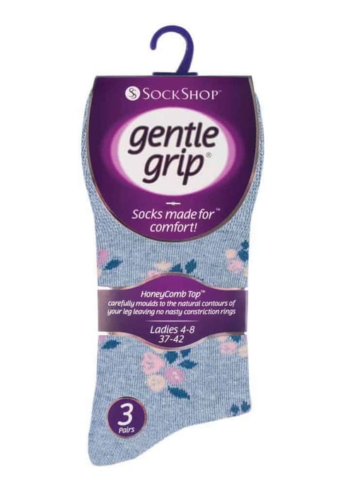 Gentle Grip - 6 Pares Calcetines No Elásticos Gentle Grip - GG139 - Image 2
