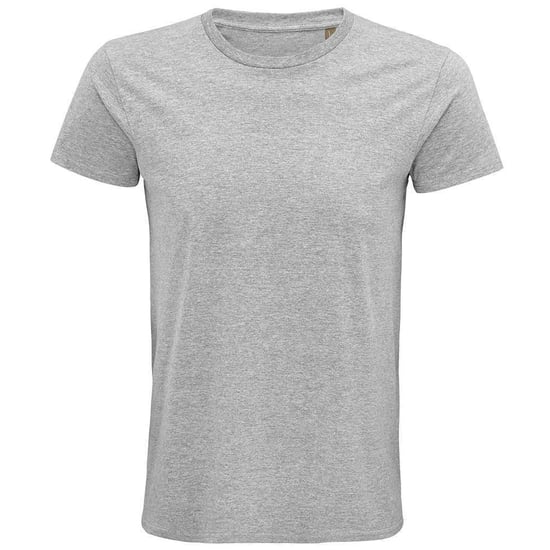 SOLS Unisex Adult Pioneer Organic T-Shirt (Grey Marl) - Image 1