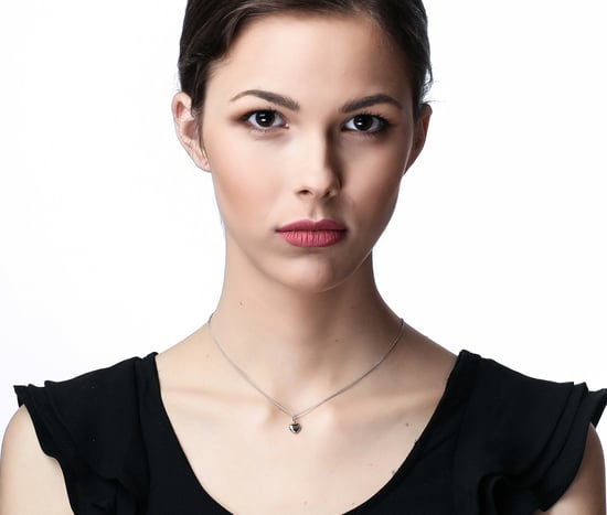 Orphelia Women's 925 Sterling Silver Chain with Pendant - White ZH-7017 - Image 3