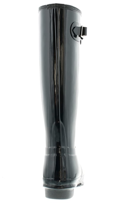 Hunter original tall gloss womens ladies wellies wellington navy - Image 4