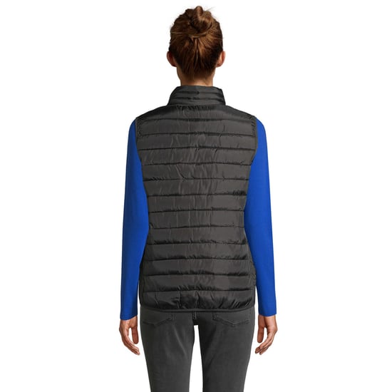 SOLS Womens/Ladies Stream Gilet (Black) - Image 2