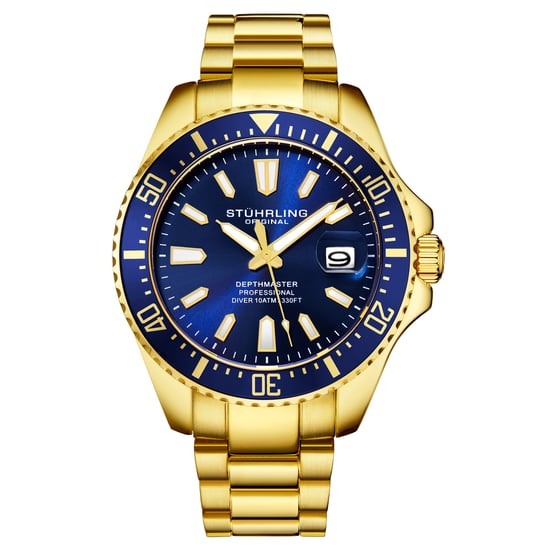 Blue and Gold Depthmaster Quartz 42mm - Image 1