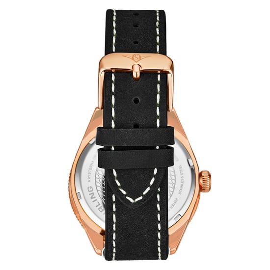 Rose Gold and Brown Quartz 42mm