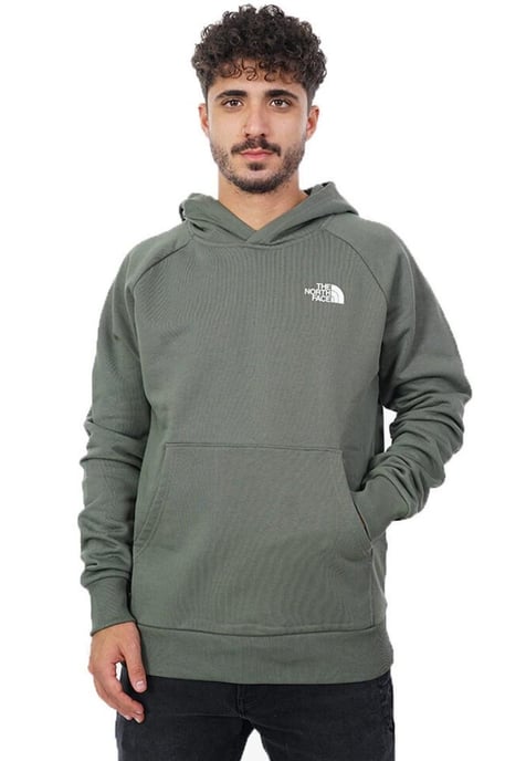 Sudadera con capucha The North Face Mens Reglan Red Box en Bleached Thyme - Image 1