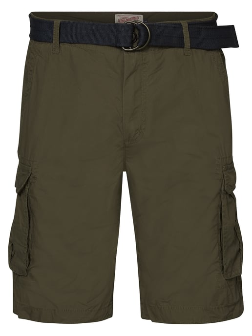 Petrol Industries - Cargo shorts with belt Men - Green - Image 1