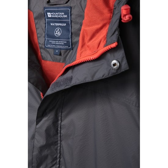 Mountain Warehouse Mens Torrent Waterproof Jacket (Dark Grey) - Image 5