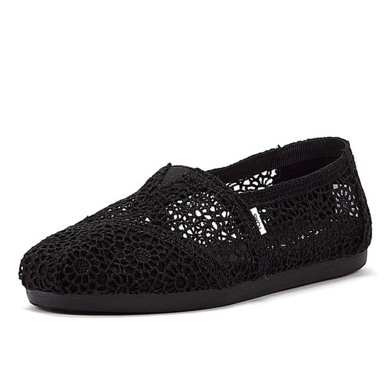 TOMS Apargata Crochet Women's Black Espadrilles - Image 3