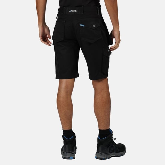 Regatta Mens Tactical Incursion Cargo Shorts (Black) - Image 4