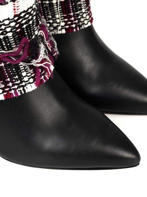 Patrizia Pepe Botines de mujer negro, Violeta - Image 4
