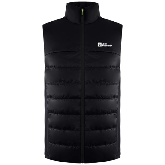 Jack Wolfskin Morobbia Mens Black Gilet - Image 1