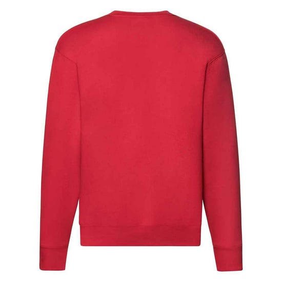 Fruit of the Loom Mens Premium Drop Shoulder Sweatshirt (Red) - Image 2