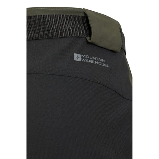 Mountain Warehouse Mens Forest Water Resistant Short Trousers (Green) - Image 3