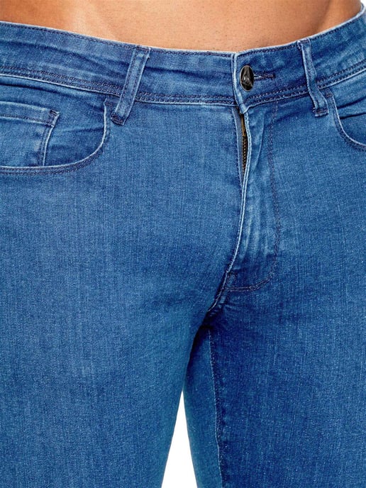 ETO | Vaqueros rectos para hombre - Azul claro - Image 4