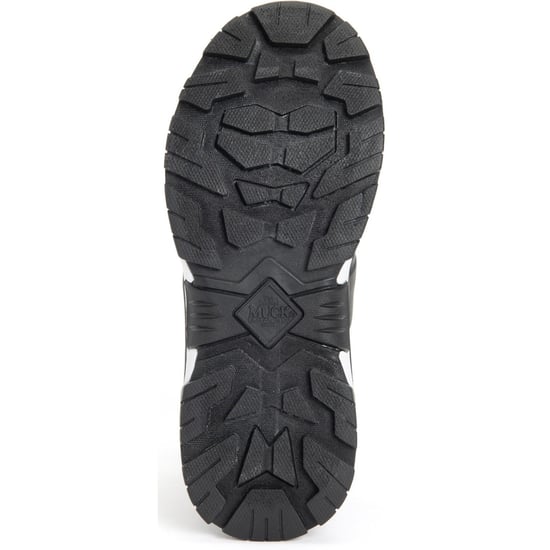 Muck Boots Apex Mid Zip Rubber Black/White Wellington Boots - Image 4